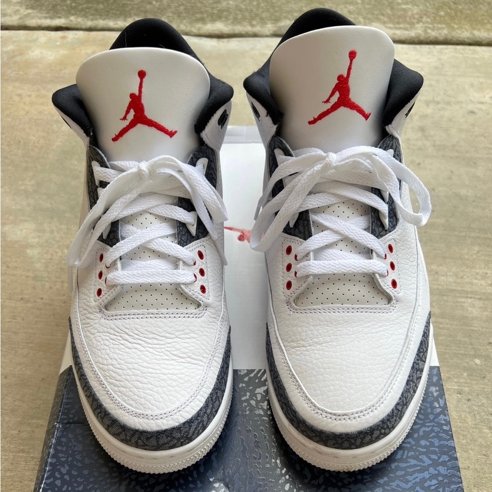 Jordan Retro 3 Denim SE Fire Red 11.5